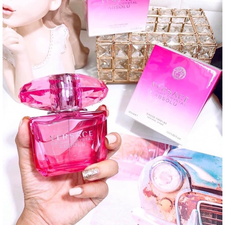 Nước hoa mùi kẹo ngọt Versace Bright Crystal Absolu 90ml.