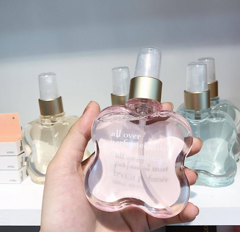 Nước hoa nữ dưới 300k - The Face Shop All Over Perfume Mist (Giá khoảng 350k)