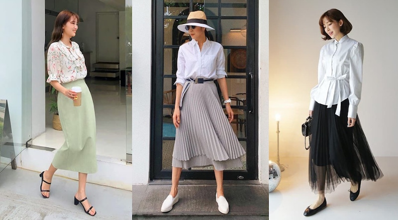 25 Cách Phối Đồ Với Chân Váy Jean Vừa Thời Trang Vừa Hấp Dẫn